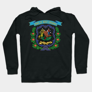 West Virginia - 1863 - Blue - Gold X 300 Hoodie